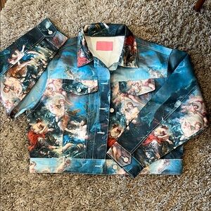 AZALEA WANG RENN OVERSIZE CROP JACKET XL